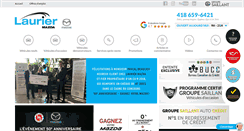 Desktop Screenshot of lauriermazda.com